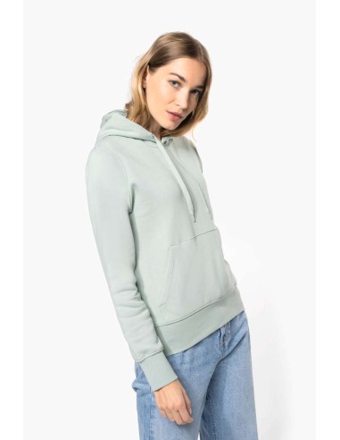 KAR-K4028-LADIES' ECO-FRIENDLY HOODED SWEATSHIRT